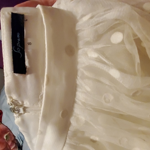 50s style polka-dot skirt - Picture 2 of 2